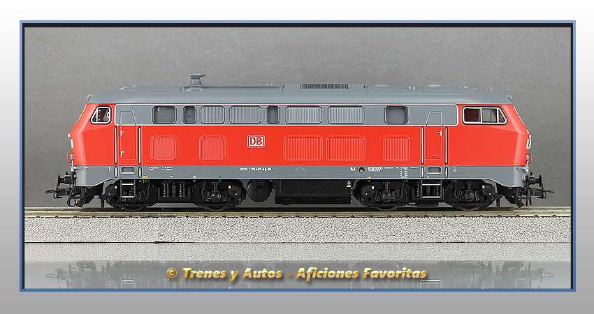 Locomotora diésel Serie 218 - DB