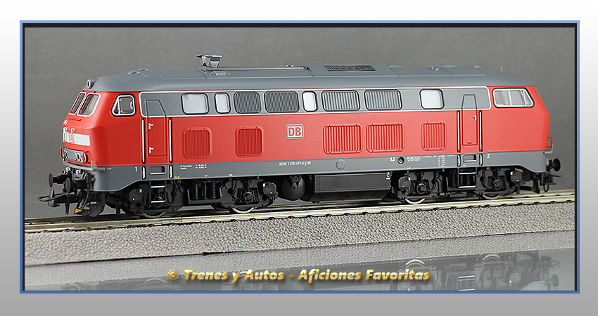 Locomotora diésel Serie 218 - DB