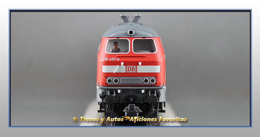 Locomotora diésel Serie 218 - DB
