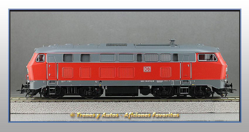 Locomotora diésel Serie 218 - DB