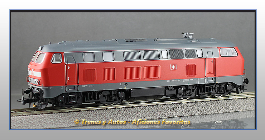 Locomotora diésel Serie 218 - DB
