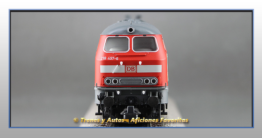 Locomotora diésel Serie 218 - DB