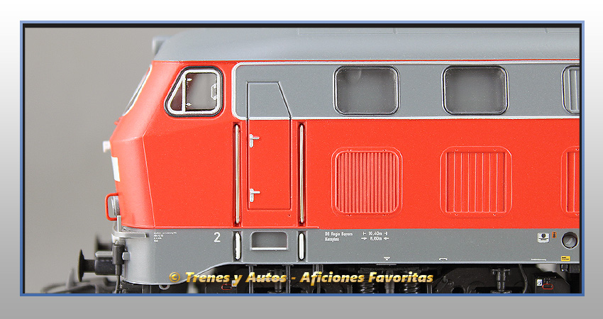 Locomotora diésel Serie 218 - DB