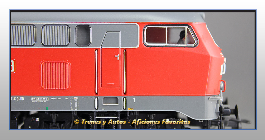 Locomotora diésel Serie 218 - DB