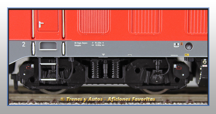 Locomotora diésel Serie 218 - DB