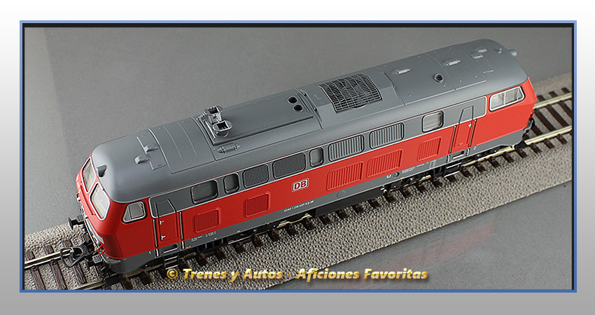 Locomotora diésel Serie 218 - DB