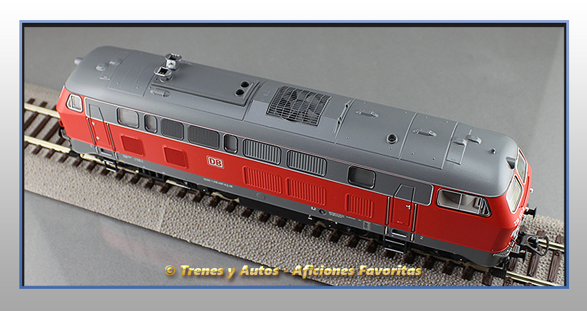 Locomotora diésel Serie 218 - DB
