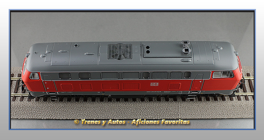 Locomotora diésel Serie 218 - DB