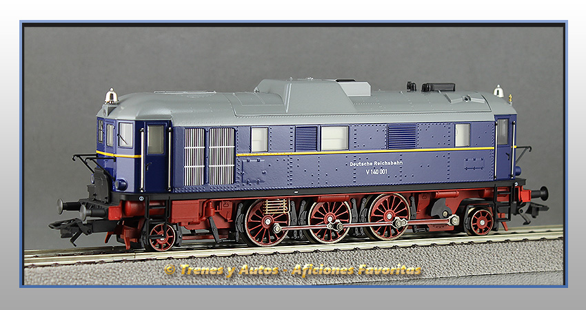 Locomotora diésel V-140 001 - DR