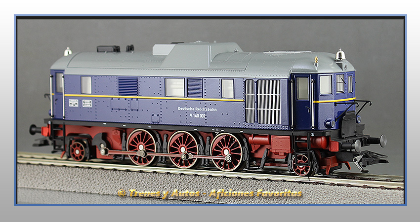 Locomotora diésel V-140 001 - DR