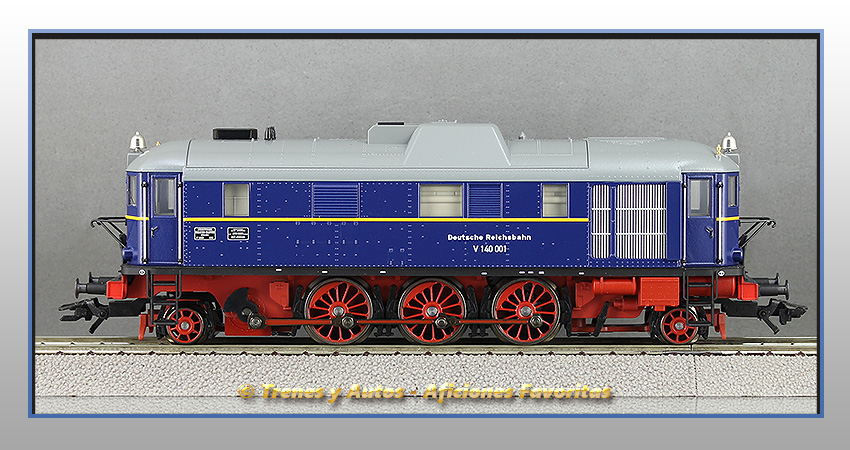Locomotora diésel V-140 001 - DR