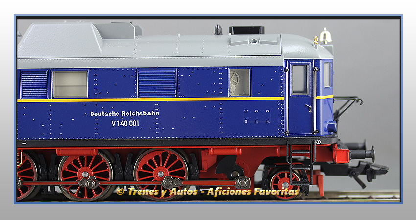 Locomotora diésel V-140 001 - DR
