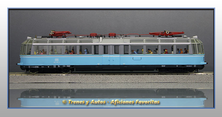 Automotor "Tren de cristal" Serie 491 - DB