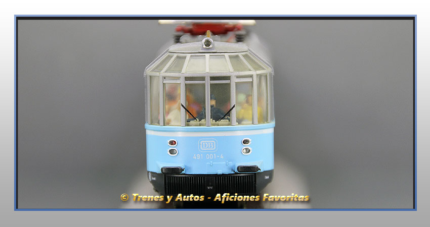 Automotor "Tren de cristal" Serie 491 - DB