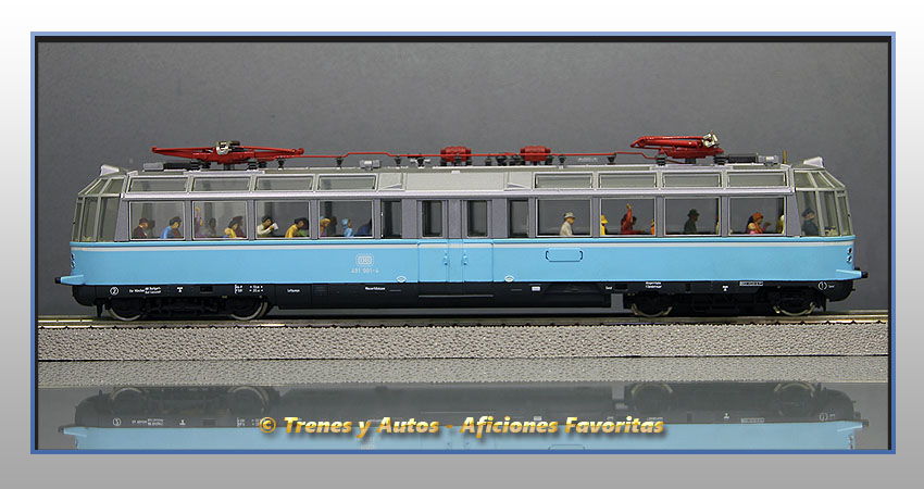 Automotor "Tren de cristal" Serie 491 - DB