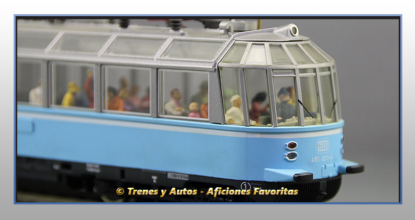 Automotor "Tren de cristal" Serie 491 - DB