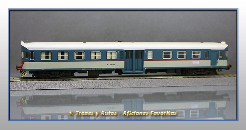 Automotor Fiat Serie 668 "Periquitos" - Renfe (Coche motor)