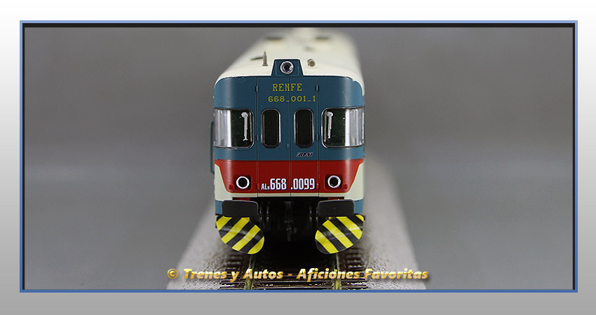 Automotor Fiat Serie 668 "Periquitos" - Renfe (Coche motor)