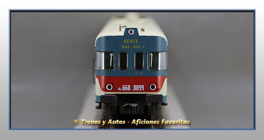 Automotor Fiat Serie 668 "Periquitos" - Renfe (Coche motor)