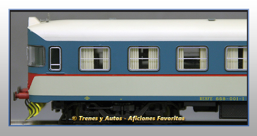 Automotor Fiat Serie 668 "Periquitos" - Renfe (Coche motor)