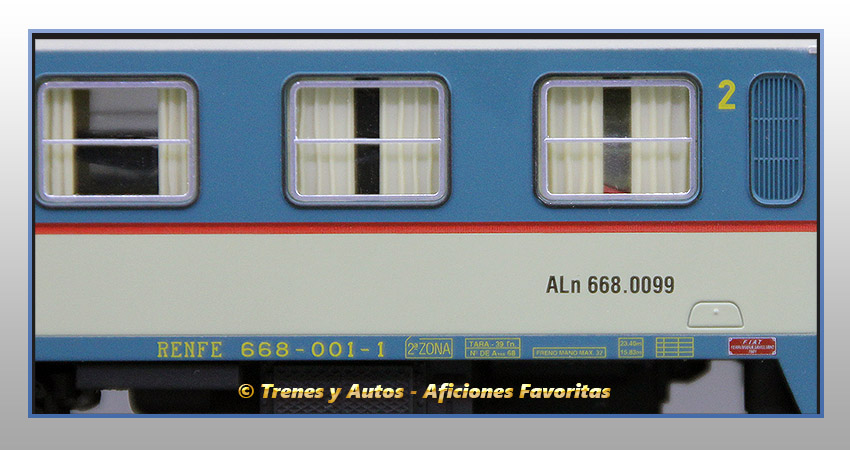 Automotor Fiat Serie 668 "Periquitos" - Renfe (Coche motor)