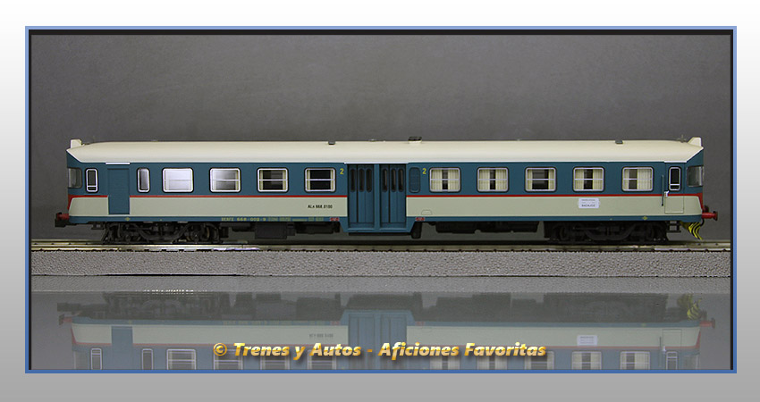Automotor Fiat Serie 668 "Periquitos" - Renfe (Coche remolque)