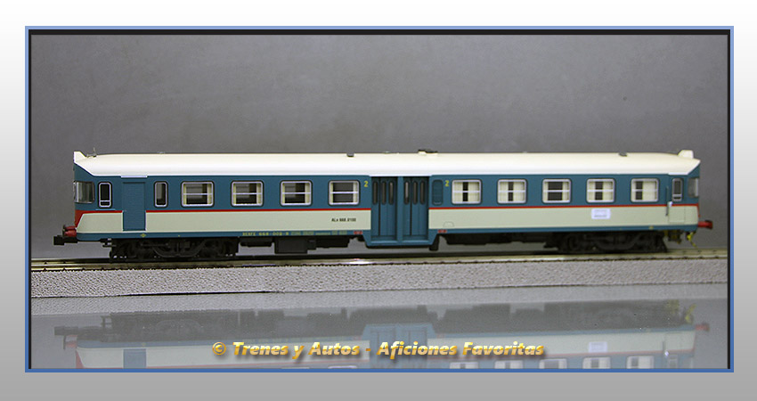 Automotor Fiat Serie 668 "Periquitos" - Renfe (Coche remolque)