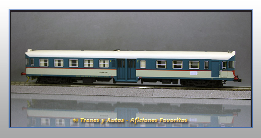 Automotor Fiat Serie 668 "Periquitos" - Renfe (Coche remolque)