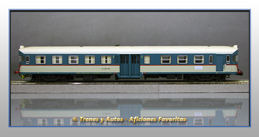 Automotor Fiat Serie 668 "Periquitos" - Renfe (Coche remolque)