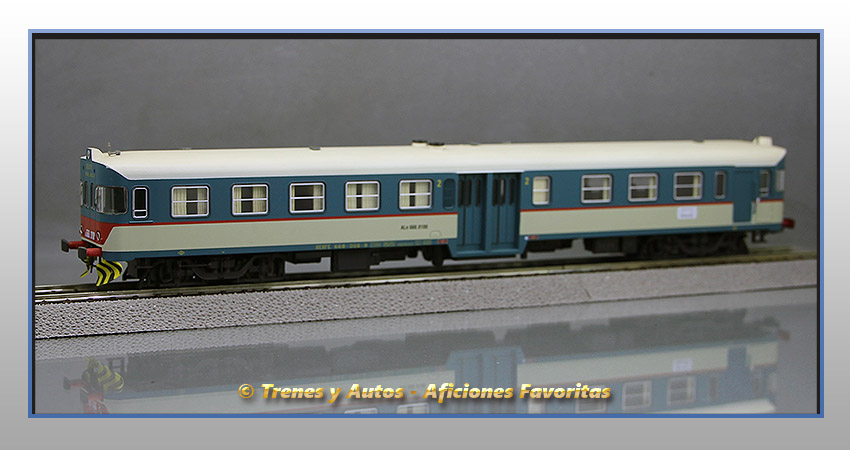 Automotor Fiat Serie 668 "Periquitos" - Renfe (Coche remolque)