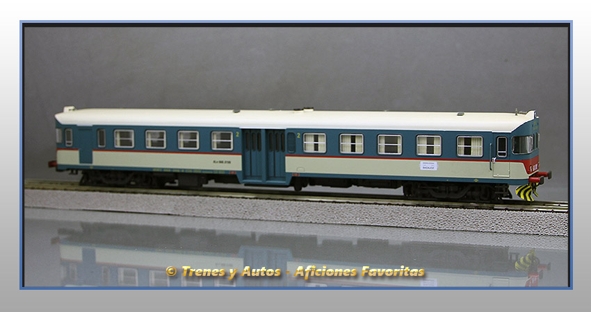 Automotor Fiat Serie 668 "Periquitos" - Renfe (Coche remolque)