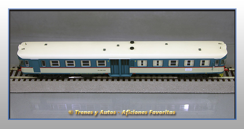Automotor Fiat Serie 668 "Periquitos" - Renfe (Coche remolque)