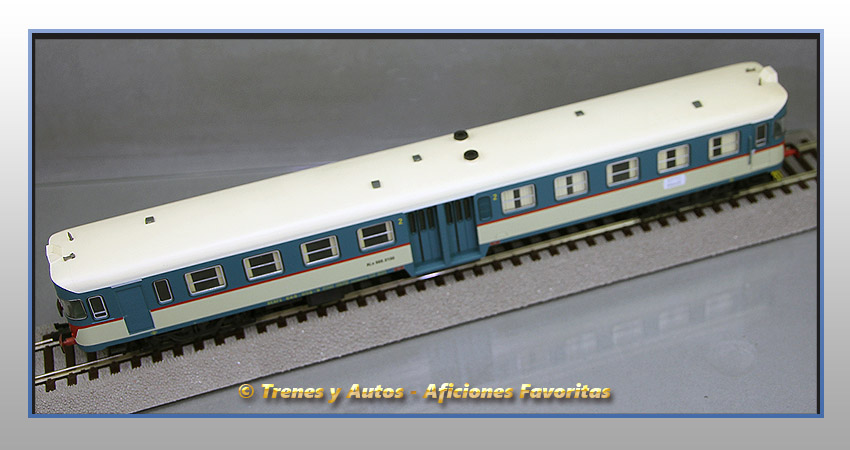 Automotor Fiat Serie 668 "Periquitos" - Renfe (Coche remolque)