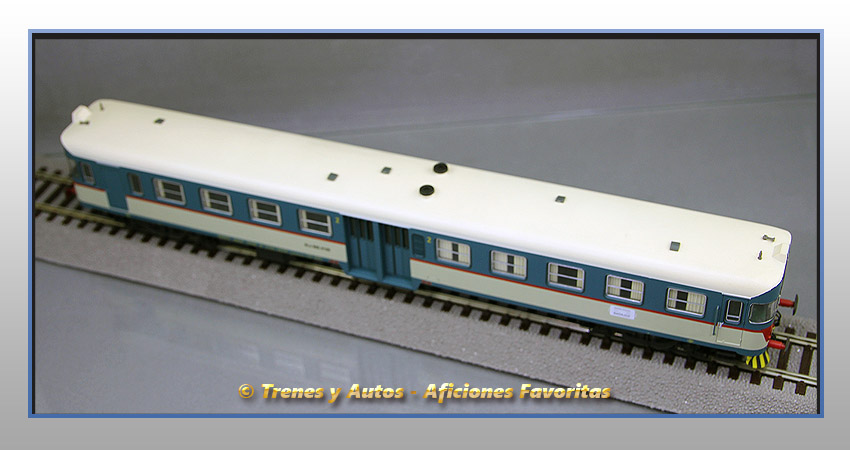 Automotor Fiat Serie 668 "Periquitos" - Renfe (Coche remolque)