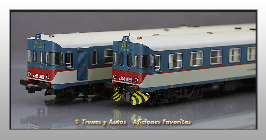 Automotor Fiat Serie 668 "Periquitos" - Renfe