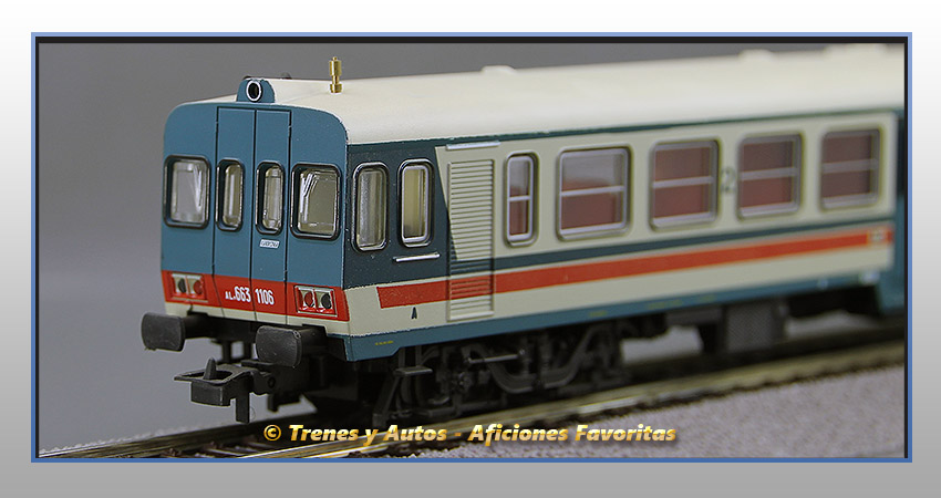 Automotor Fiat Serie 663 - FS (Coche remolque)