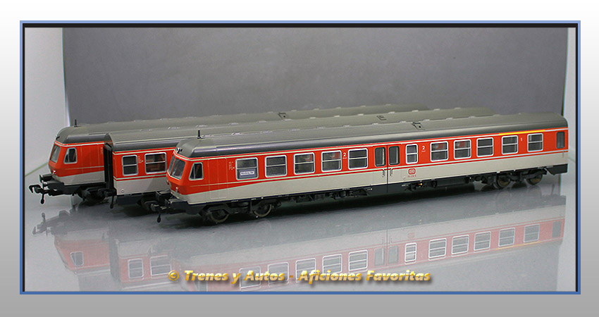 Automotor Serie 614 y coche intermedio Serie 914 - DB
