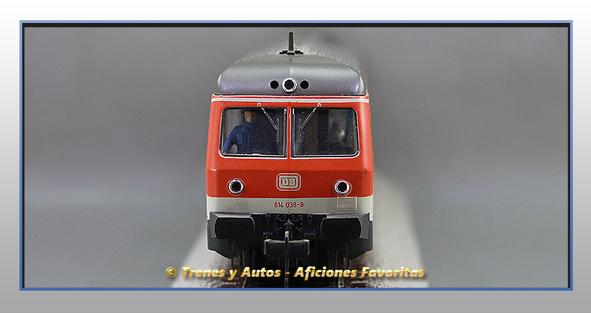 Automotor Serie 614 y coche intermedio Serie 914 - DB (Coche motor)