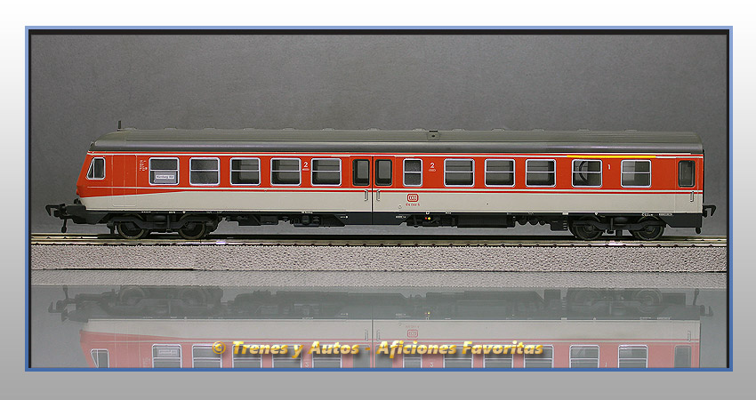 Automotor Serie 614 y coche intermedio Serie 914 - DB (Coche con cabina conducción)