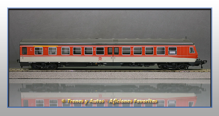 Automotor Serie 614 y coche intermedio Serie 914 - DB (Coche con cabina conducción)
