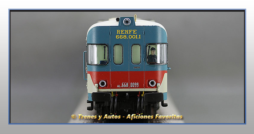 Automotor diésel Fiat Serie ALn 668 - Renfe (Coche motor)