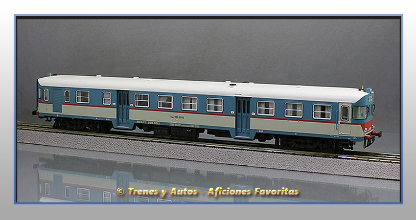 Automotor diésel Fiat Serie ALn 668 - Renfe (Coche motor)