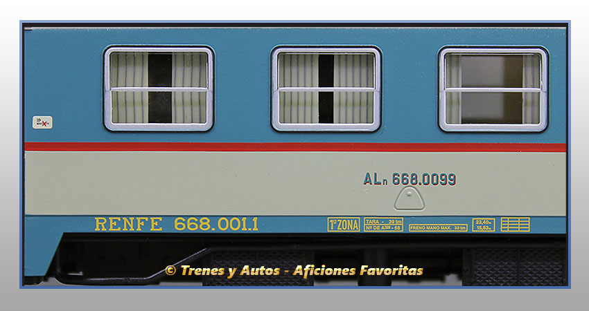 Automotor diésel Fiat Serie ALn 668 - Renfe (Coche motor)