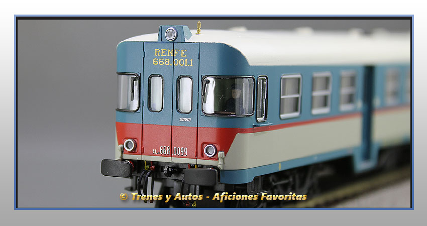 Automotor diésel Fiat Serie ALn 668 - Renfe (Coche motor)