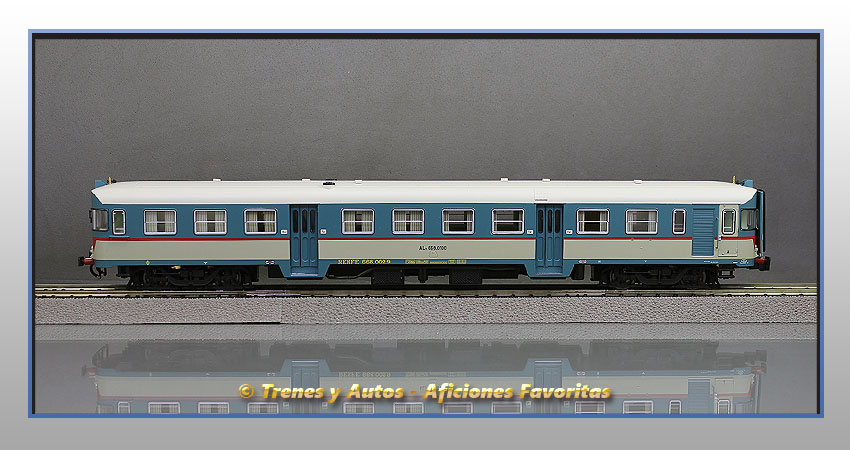 Automotor diésel Fiat Serie ALn 668 - Renfe (Coche remolque)