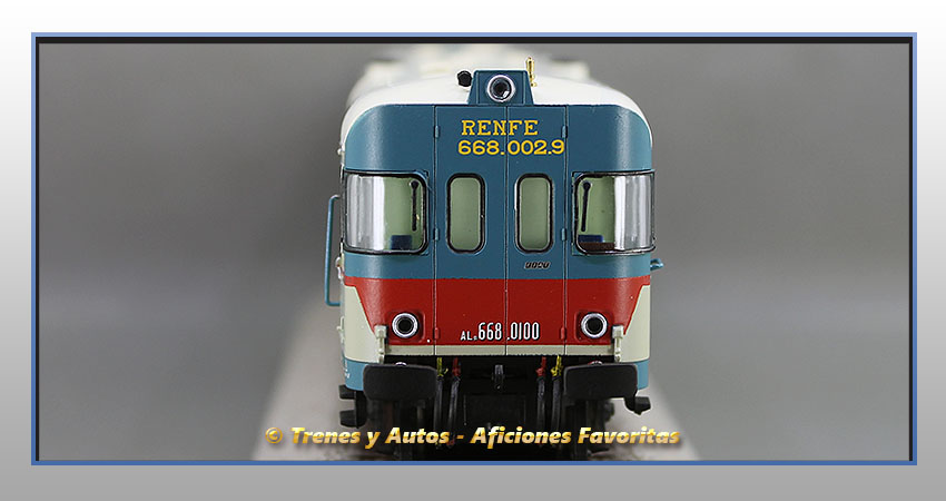 Automotor diésel Fiat Serie ALn 668 - Renfe (Coche remolque)