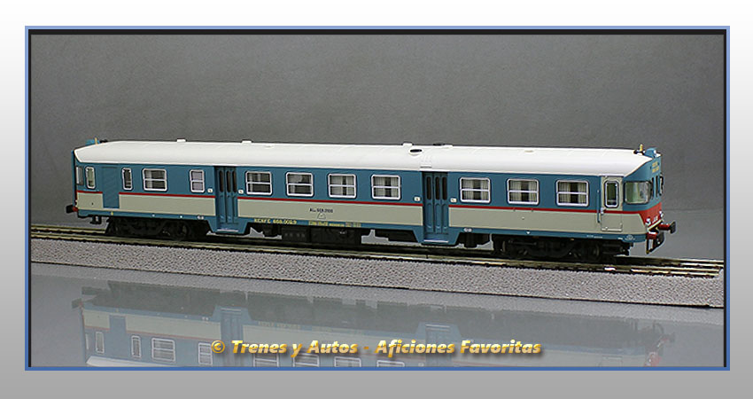 Automotor diésel Fiat Serie ALn 668 - Renfe (Coche remolque)