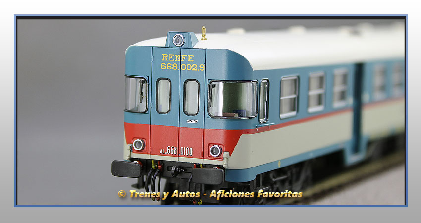 Automotor diésel Fiat Serie ALn 668 - Renfe (Coche remolque)
