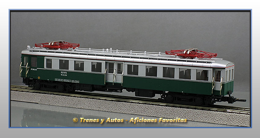 Automotor eléctrico Serie UT300 - Renfe (Coche motor)
