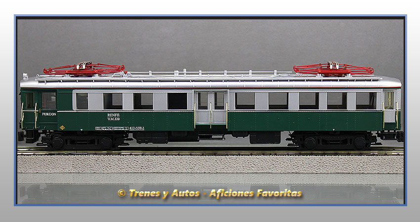Automotor eléctrico Serie UT300 - Renfe (Coche motor)